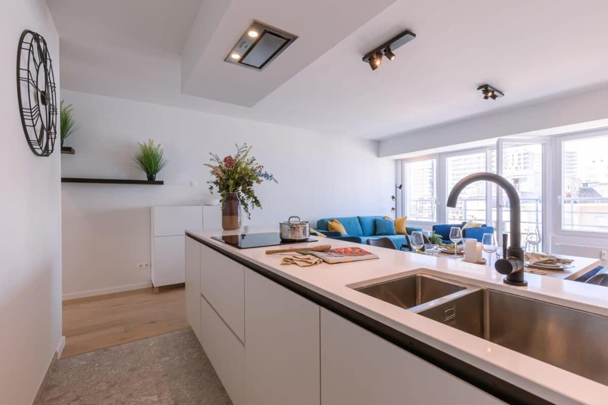 Huswell - Lovely Apartment With Lateral Sea View And Parking Ostenda Esterno foto